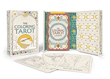 portada The Coloring Tarot: A Deck and Guidebook to Color and Create (en Inglés)