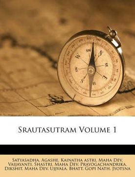 portada Srautasutram Volume 1 (in Sánscrito)