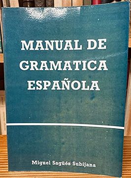 portada Manual de Gramática Española,