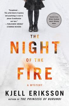 portada Night of the Fire (Ann Lindell Mysteries, 8) (en Inglés)