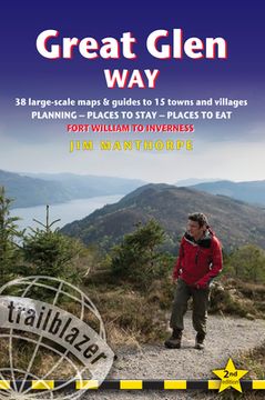 portada Great Glen Way: British Walking Guide: 38 Large-Scale Maps & Guides to 18 Towns and Villages - Planning, Places to Stay, Places to eat - Fort William to Inverness (en Inglés)