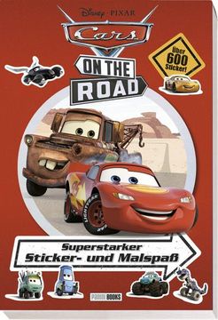 portada Disney Pixar Cars on the Road: Superstarker Sticker- und Malspaß (en Alemán)