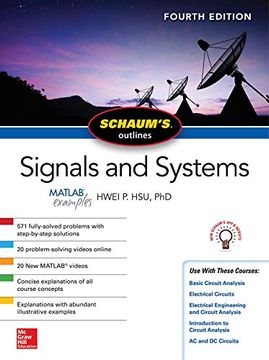 portada Schaum's Outline of Signals and Systems, Fourth Edition (Schaum's Outlines) (en Inglés)