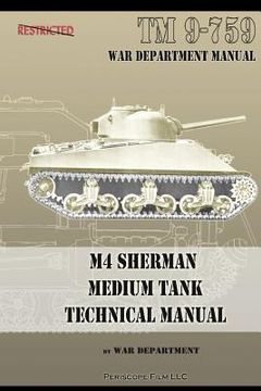 portada m4 sherman medium tank technical manual (en Inglés)