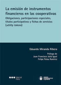 portada La Emisión de Instrumentos Financieros en las Cooperativas
