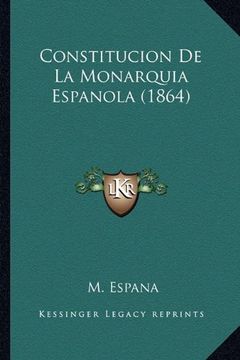 portada Constitucion de la Monarquia Espanola (1864)