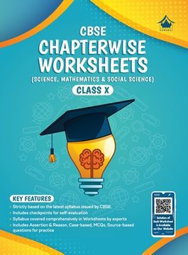 portada Chapterwise Worksheets for CBSE Class 10 (2022 Exam) (en Inglés)