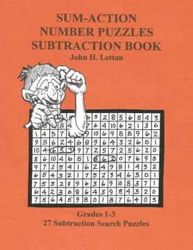 portada Sum-Action Number Puzzles-Subtraction Book (en Inglés)