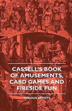 portada cassell's book of amusements, card games and fireside fun (en Inglés)