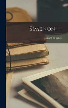 portada Simenon. -- (en Inglés)