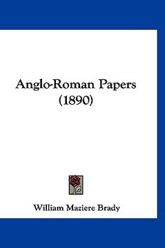portada anglo-roman papers (1890) (en Inglés)