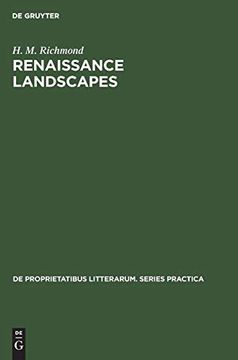 portada Renaissance Landscapes (de Proprietatibus Litterarum. Series Practica) 