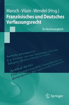 portada Französisches und Deutsches Verfassungsrecht: Ein Rechtsvergleich (Springer-Lehrbuch) (German Edition)