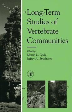 portada Long-Term Studies of Vertebrate Communities (en Inglés)