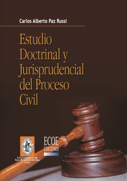 portada Estudio Doctrinal y Jurisprudencial del Proceso Civil