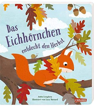 portada Das Eichhörnchen Entdeckt den Herbst: Pappbilderbuch ab 2 mit Kleinem Eichhörnchen, das Viel Mitgefühl Zeigt und Etwas Über den Herbst Lernt (in German)