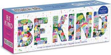 portada Be Kind Panoramic Puzzle (Puzzle en Inglés) (in English)