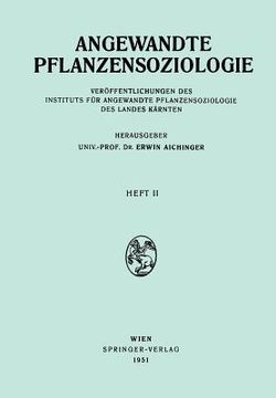 portada Angewandte Pflanzensoziologie (en Alemán)
