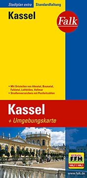 portada Falk Stadtplan Extra Standardfaltung Kassel (en Alemán)