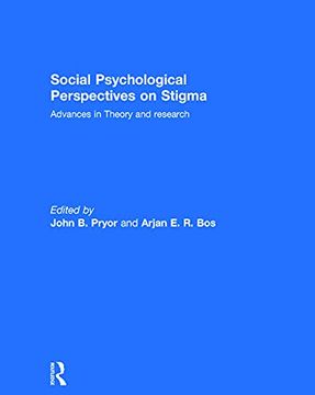 portada Social Psychological Perspectives on Stigma: Advances in Theory and Research (in English)