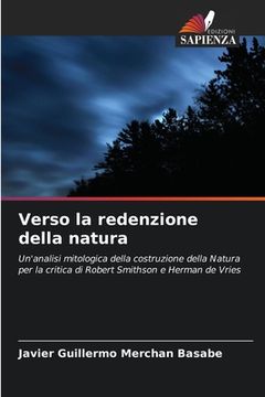 portada Verso la redenzione della natura (en Italiano)