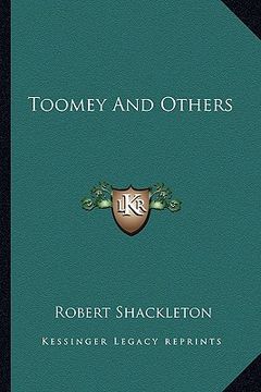 portada toomey and others (in English)