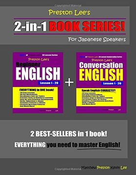 portada Preston Lee’S 2-In-1 Book Series! Beginner English & Conversation English Lesson 1 – 20 for Japanese Speakers (en Inglés)
