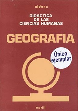 portada Didáctica de las Ciencias Humanas. Geografía
