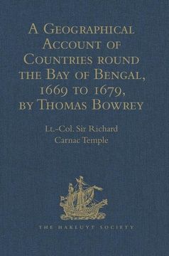 portada A Geographical Account of Countries Round the Bay of Bengal, 1669 to 1679, by Thomas Bowrey (en Inglés)