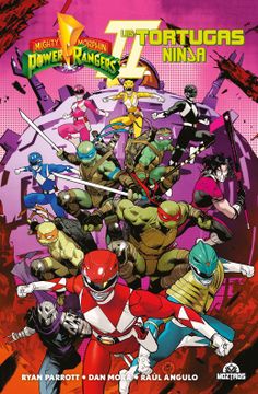 portada Mighty Morphin Power Rangers vs Tortujas Ninja ii