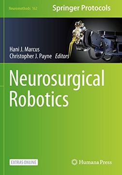 portada Neurosurgical Robotics (Neuromethods) (en Inglés)