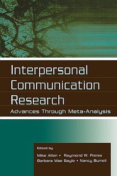 portada interpersonal communication rsch p (in English)