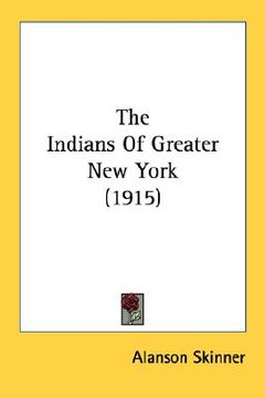 portada the indians of greater new york (1915) (in English)