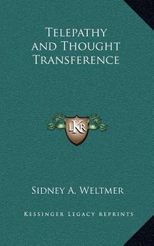 portada telepathy and thought transference (en Inglés)
