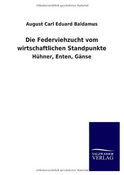 portada Die Federviehzucht vom wirtschaftlichen Standpunkte (German Edition)