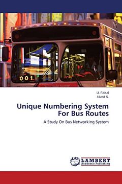 portada Unique Numbering System For Bus Routes