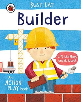 portada Busy Day: Builder: An Action Play Book (en Inglés)