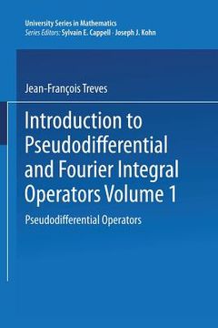 portada Introduction to Pseudodifferential and Fourier Integral Operators: Pseudodifferential Operators (en Inglés)