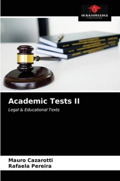 portada Academic Tests II (en Inglés)