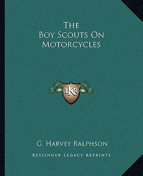 portada the boy scouts on motorcycles (en Inglés)