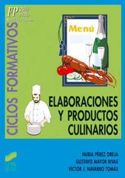 portada elaboraciones y productos culinarios
