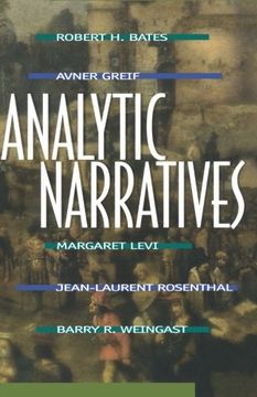 portada Analytic Narratives (Princeton Paperbacks) (en Inglés)