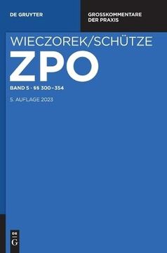 portada Zivilprozessordnung und Nebengesetze / §§ 300-354 (in German)