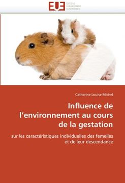 portada Influence de L'Environnement Au Cours de La Gestation