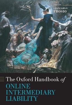 portada Oxford Handbook of Online Intermediary Liability (Oxford Handbooks) (in English)