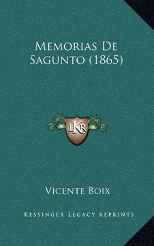 portada Memorias de Sagunto (1865)