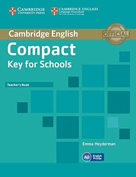 portada Compact key for Schools Teacher's Book (en Inglés)
