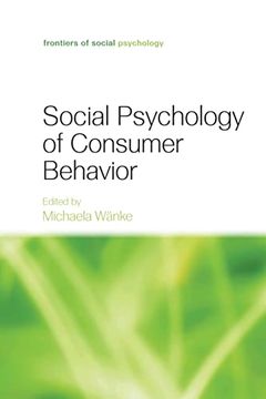 portada Social Psychology of Consumer Behavior (Frontiers of Social Psychology) (en Inglés)