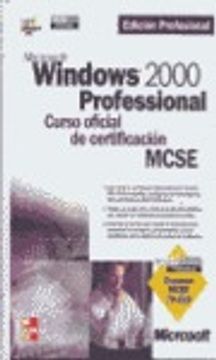 portada Microsoft Windows 2000 Profesional (in Spanish)