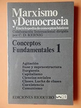 portada Marxismo y Democracia Conceptos Fundamentales Tomo 1 (in Spanish)
